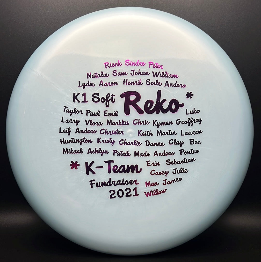 K1 Soft Reko Disc - Team Series First Run