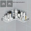 Bathroom Storage Rack Toilet Washroom Wall-Mounted Hole-Free Multi-Functional Iron Mesh Long Strip Organizer - Korvel