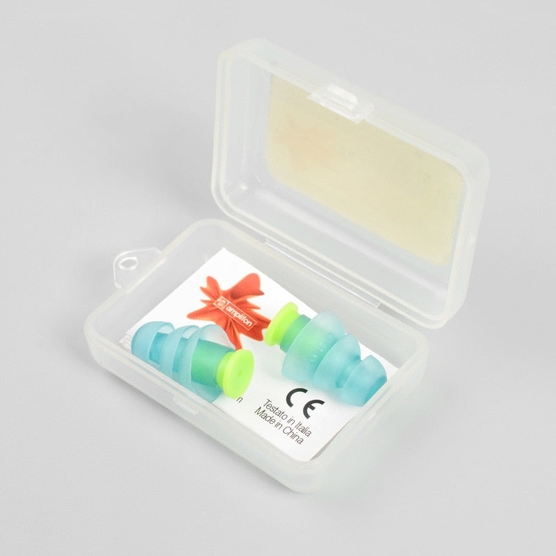 1 Pair Ear Plugs for Sleeping Silicone Noise Reduction Earplug Motorcycles Concerts DJ Reusable Music Filter Anti Noise Ear Plug - Korvel