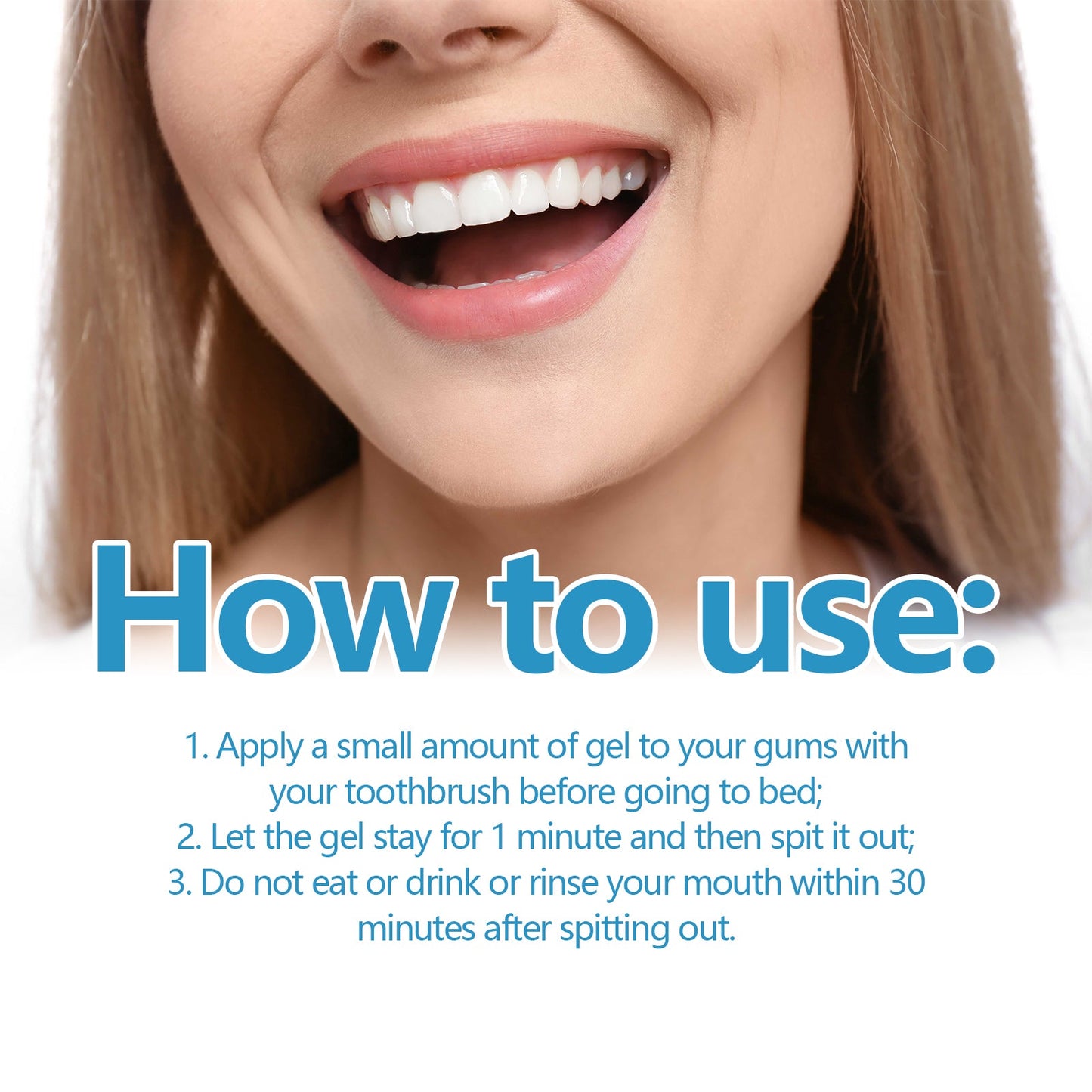 Bolígrafo de Gel Gingival para Encías y Dientes Saludables