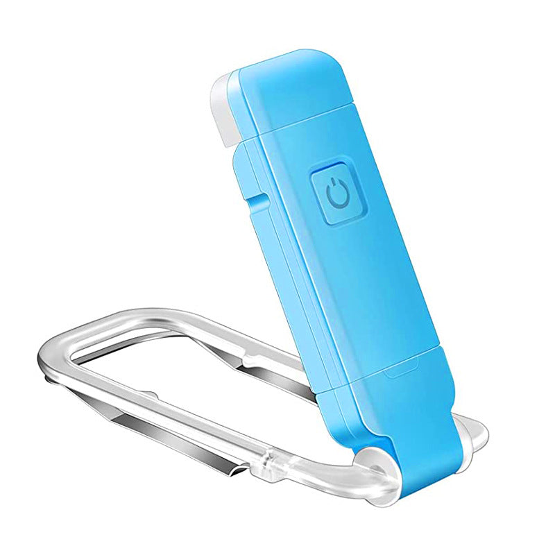 USB Mini Eye Protection Folding Book Clip Light Portable Reading Light Simple Eye Protection Reading Light for Students - Korvel