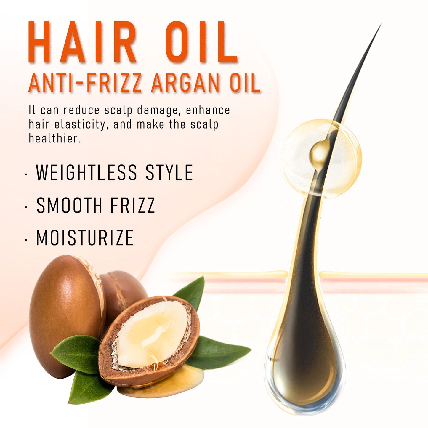 Premium Hair Oil for Moisturizing and Smoothing