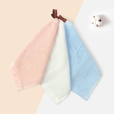 Premium All Cotton Small Square Towel - 20x20 cm