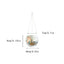 Hanging mirror shaped plastic flower pots gardening baskets disco flower pots - Korvel