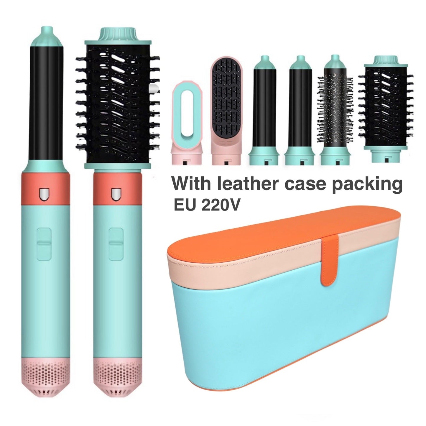 6 In 1 Multi Styler New Design Hair Dryer For Hair 6 in 1 hair styler With Curling Barrel Hot Air Brush Styling Tool MultiStyler - Korvel