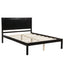 Platform Bed Frame with Headboard, Wood Slat Support, No Box Spring Needed  Full Espresso - Korvel