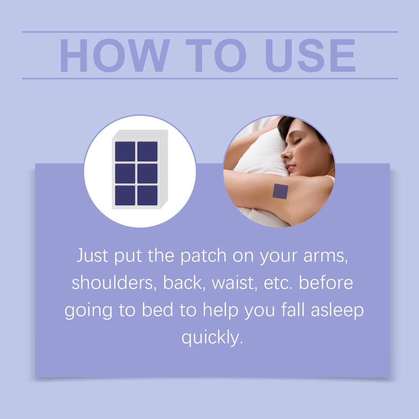Lavender Sleep Patch - Enhance Your Nighttime Routine