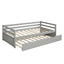 Daybed with Trundle Frame Set, Twin Size, Gray(New SKU:WF283064AAE) - Korvel