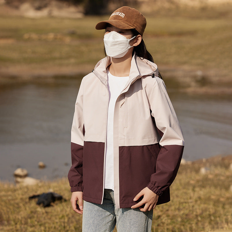 Premium Waterproof Outdoor Shell Jacket for Couples