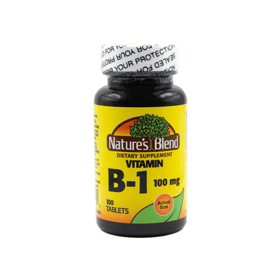 Nature Blends Vitamine B-1 100 mg - 100 Comprimés