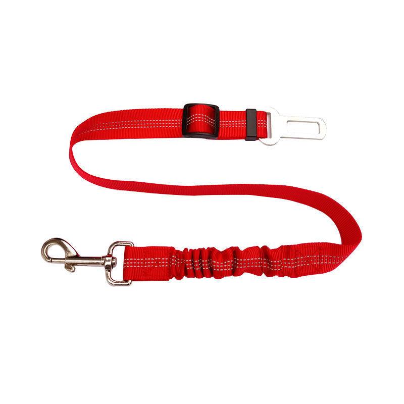 Cinturón de Seguridad Reflectante para Perros en el Coche