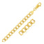6.1mm 10k Yellow Gold Curb Chain Necklace