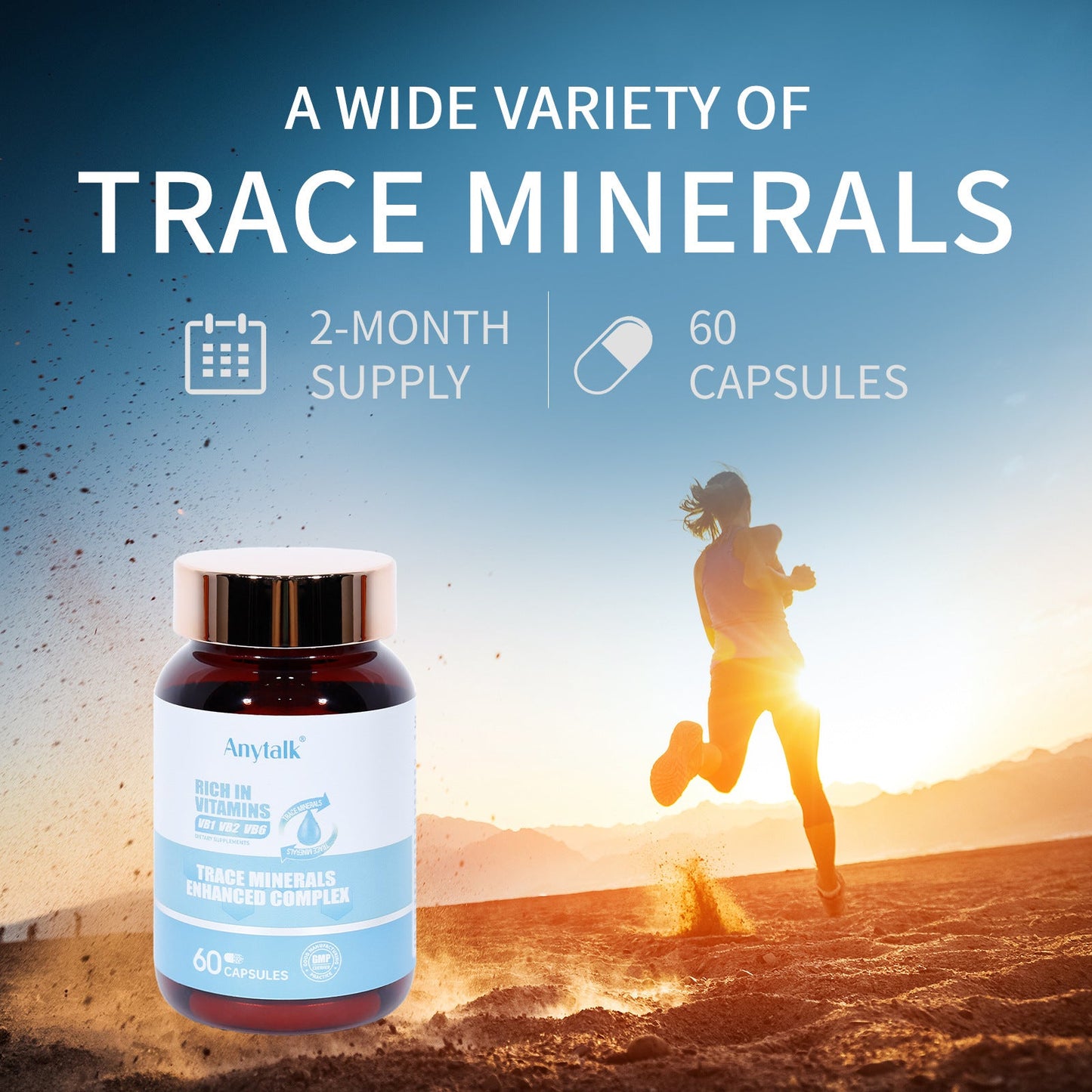 Trace element mineral capsules - Korvel
