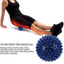 Balle de massage épineuse en PVC durable pour soulagement des mains et des pieds