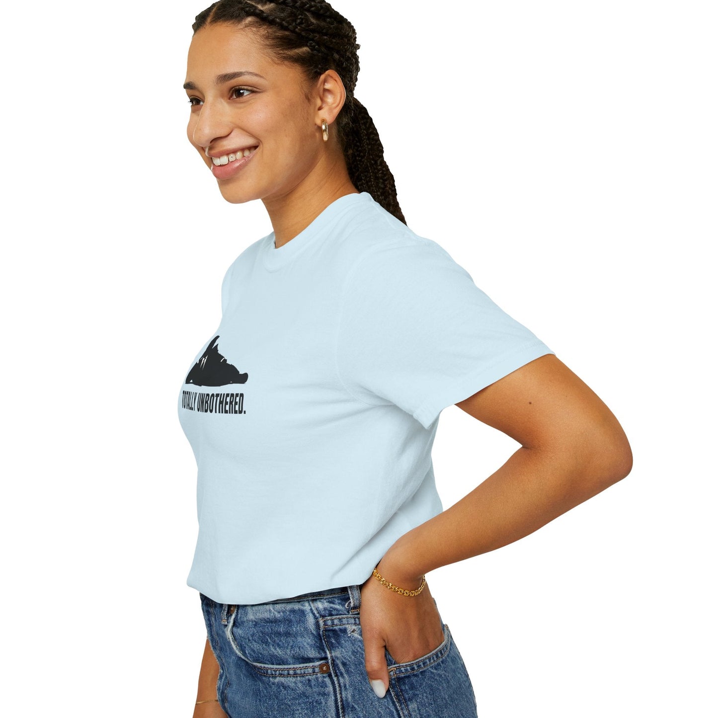 Totally Unbothered Unisex Statement T-Shirt