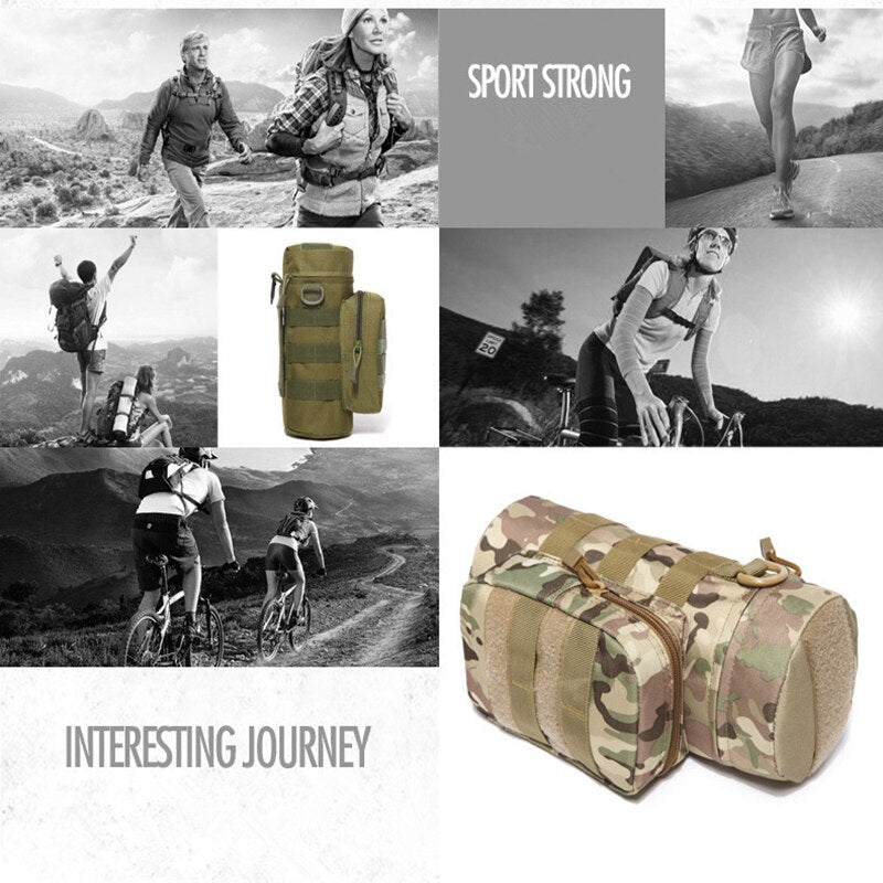 Bolsa de Agua Táctica Militar Molle para Actividades al Aire Libre