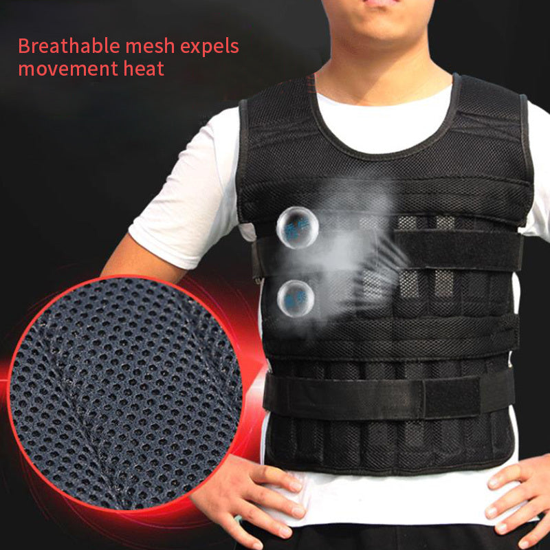 Chaleco de peso para correr premium para un entrenamiento mejorado