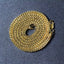 Chaîne en Or Jaune 14k Légère en Blé - 3,20 mm