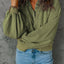 Half Snap Long Sleeve Sweatshirt
