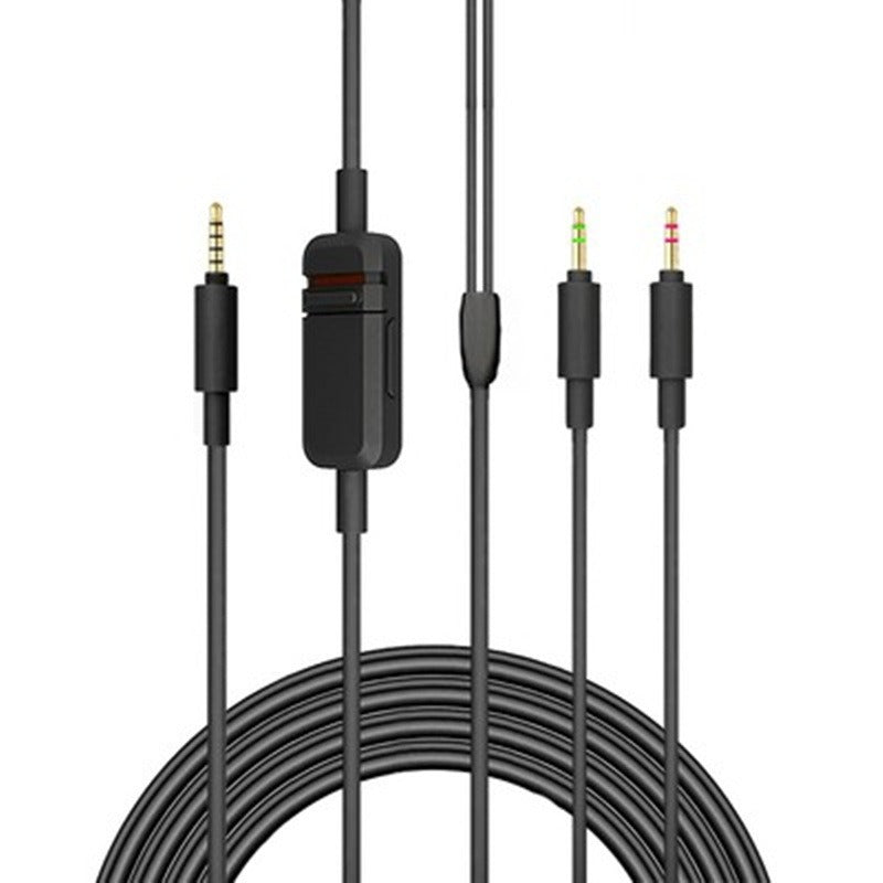 Suitable for Baiya Power MMX300 second-generation headphone cable, audio cable, computer version - Korvel