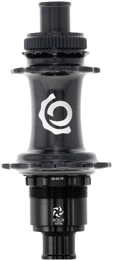 Moyeu arrière Industry Nine Solix Classic - 12 x 148 mm Center-Lock XD Noir 28H