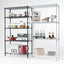 Adjustable Wire Frame Metal Storage Rack - White