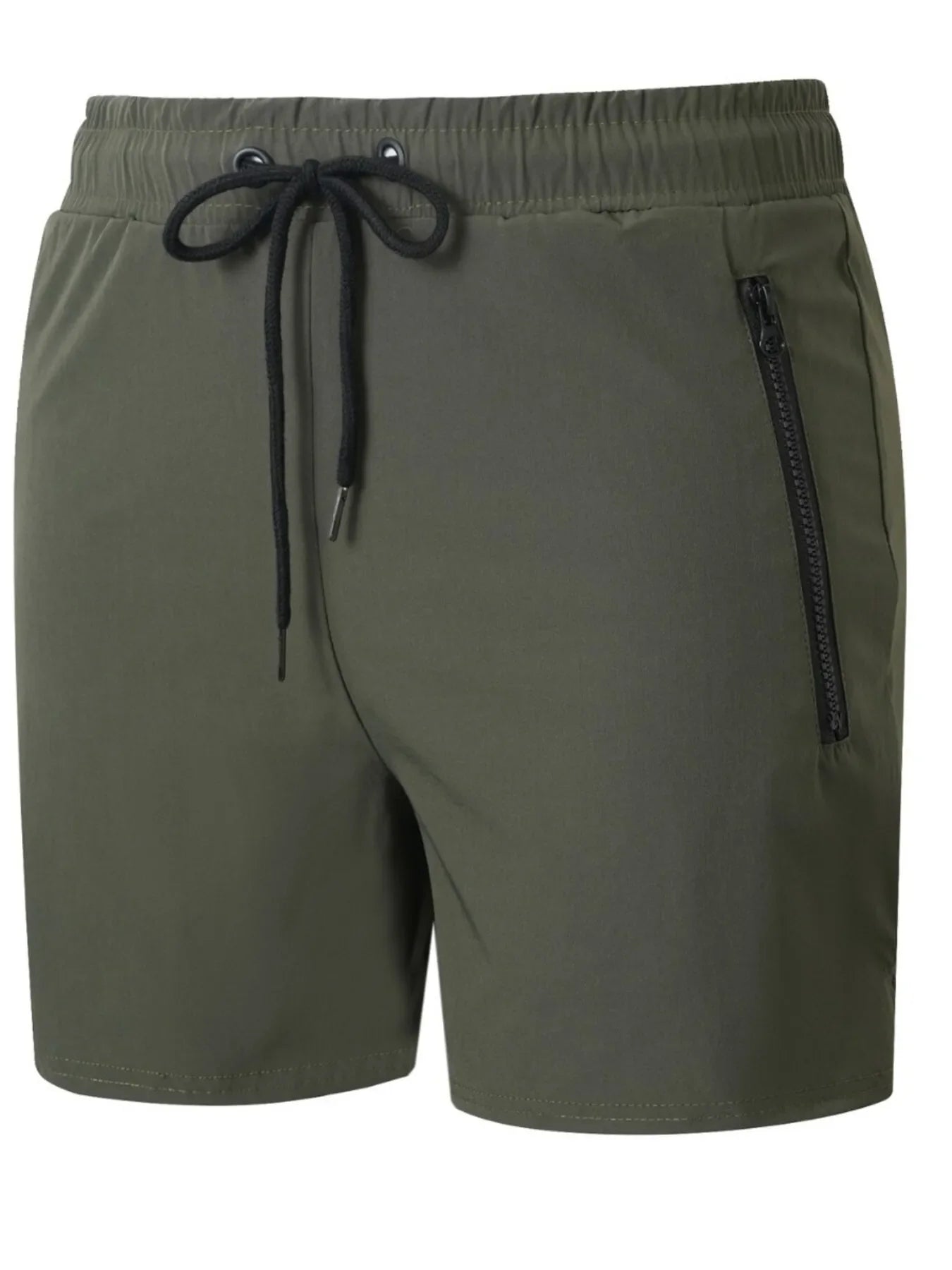 Shorts actifs pour hommes grande taille avec cordon de serrage et poches