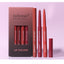 Juego de Lápices Labiales Mate de Terciopelo Impermeables Premium - 6 Piezas
