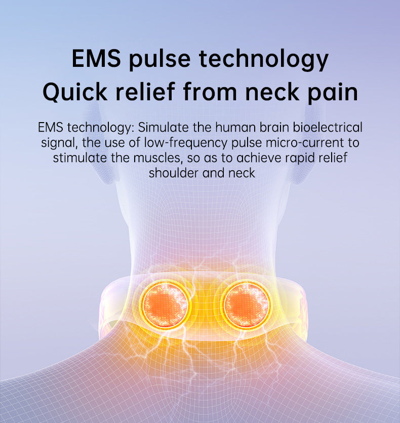 Portable Neck Massager with Heat for Relaxation