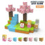 My Building World Magnetic Cube DIY Cherry Blossom Mountain Children's Educational Puzzle Assembly Toy Gift - Korvel