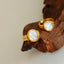 Vintage white seashell charming ring index finger ring accessory - Korvel