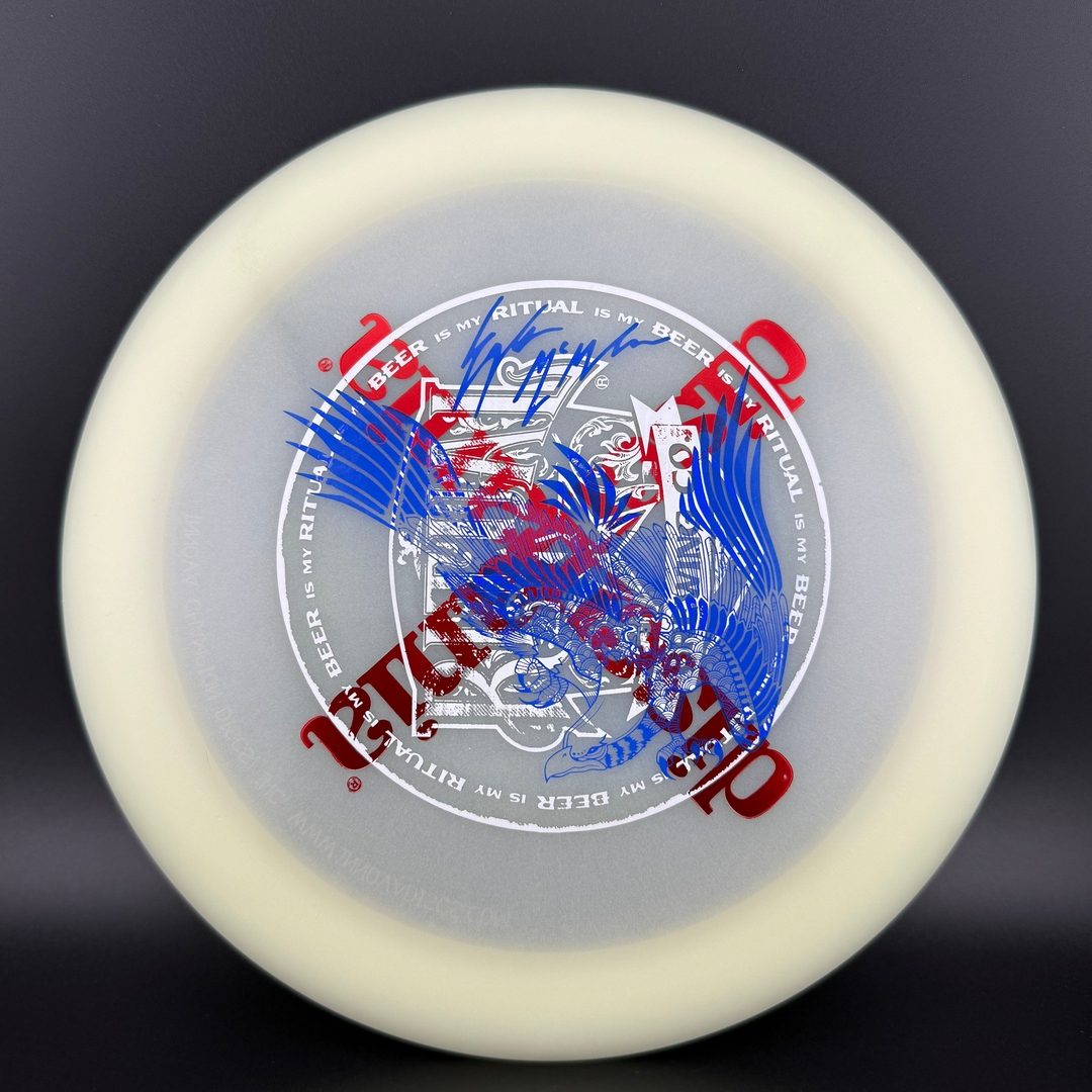 Glow C-Line PD2 - Rare Triple Stamp Disc Golf Driver