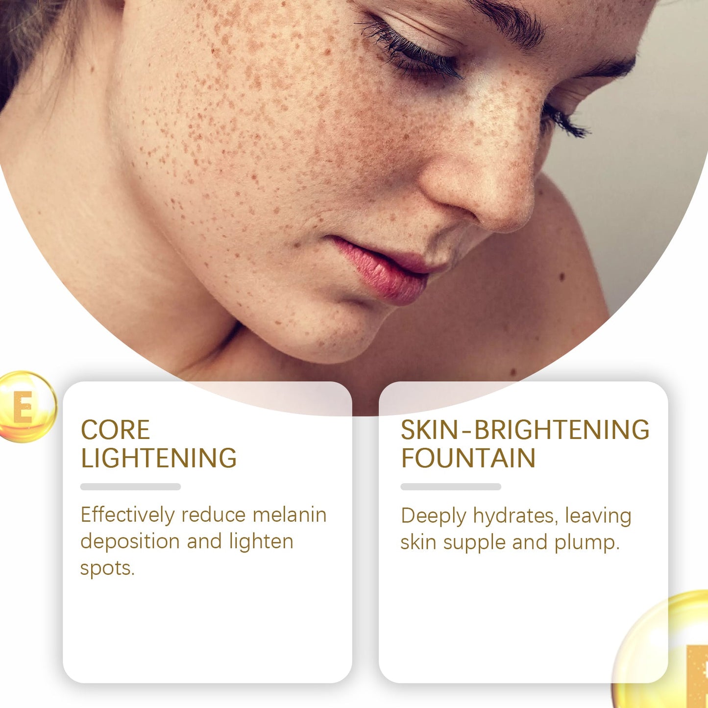 Facial Essential Oil, Brightening And Darkening Skin, Hydrating And Moisturizing Facial Essence - Korvel