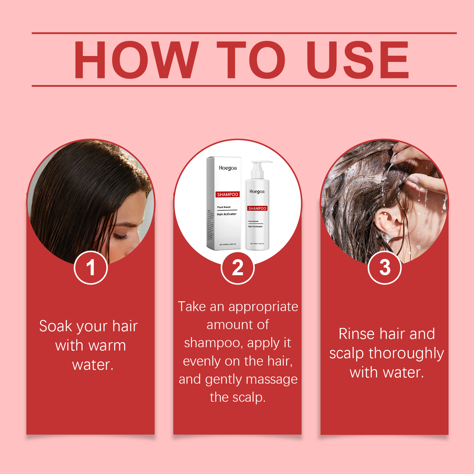 Repair Shampoo Nourishes Scalp, Hydrates Hair, Strengthens Hair, Fluffs And Refreshes Hair - Korvel