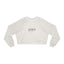 Fashion Faux Paw Women's Cropped Fleece Pullover
