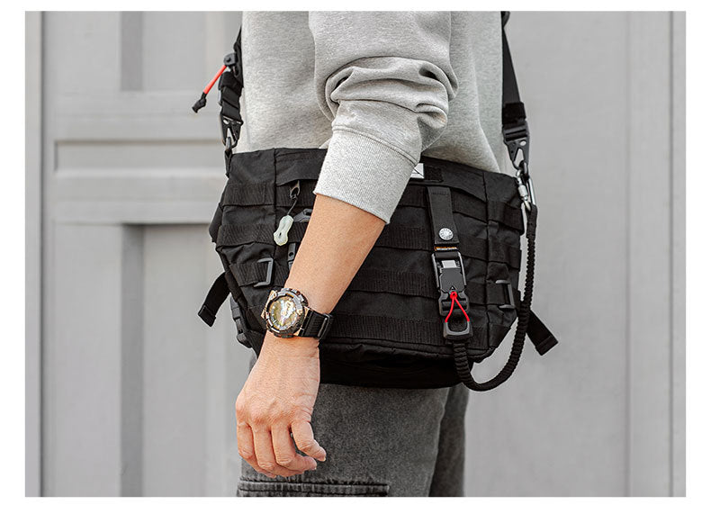 Func. tool rope, equip. tools, phone anti-loss hooks, bag & pant dec. ropes - Korvel