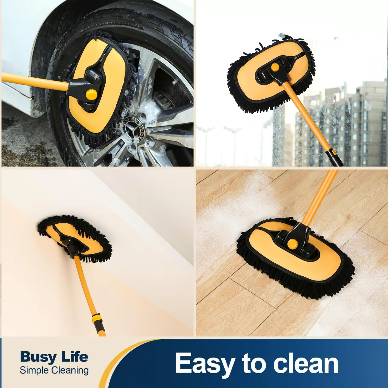 Scratch Free Wash Mop - Korvel