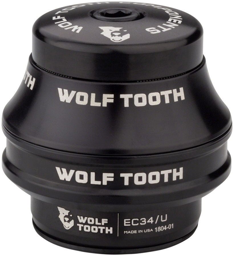 Tête de fourche Premium Wolf Tooth - EC34/28.6 Supérieure 25mm Noir