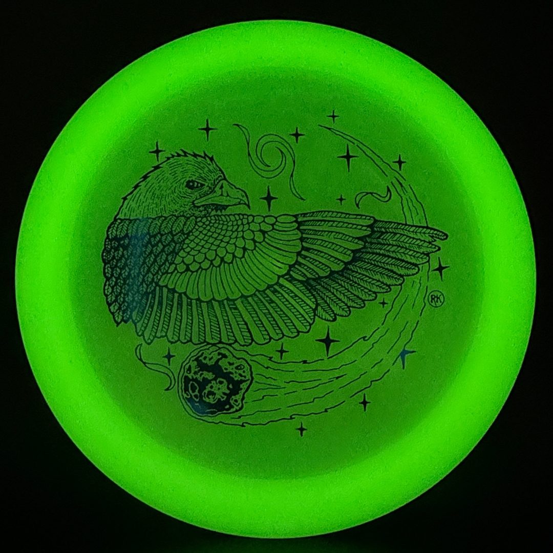 Quantum Lunar Falcon Disc - Rare Stardust DM Stamp