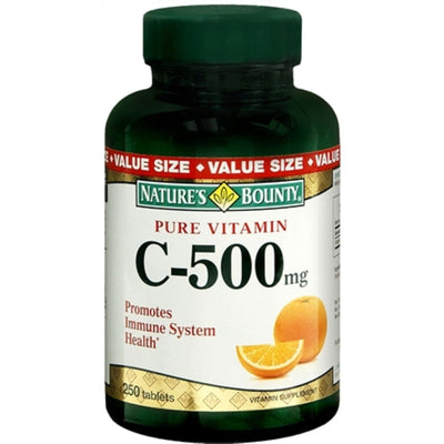 Nature's Bounty Vitamin C 500 Mg - 250 Tablets