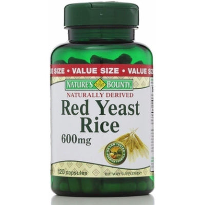 Nature's Bounty Red Yeast Rice 600 Mg Capsules