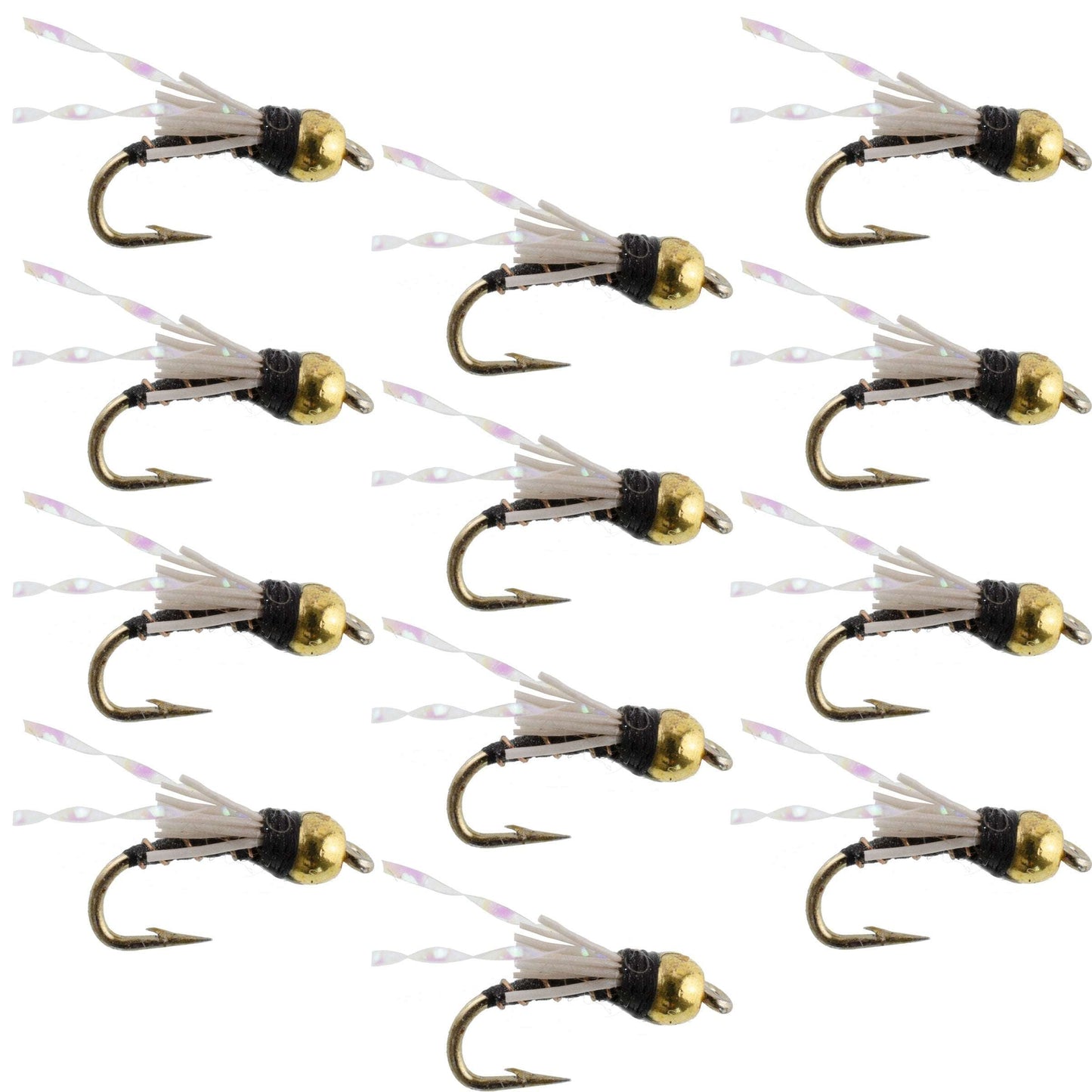 Premium Beadhead Serendipity Wet Flies - 12 Pack, Size 16 for Trout Fishing - Korvel