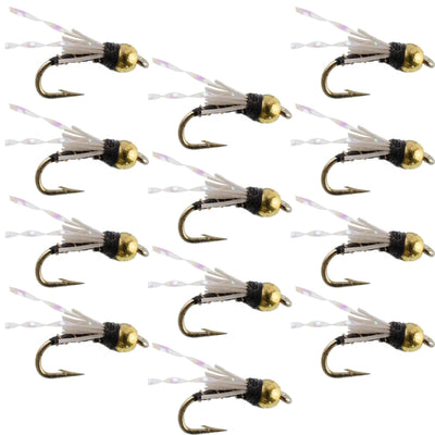 Premium Beadhead Serendipity Wet Flies - 12 Pack, Size 16 for Trout Fishing - Korvel