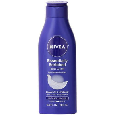 Nivea Essentially Enriched Body Lotion for Dry Skin - 6.8 Fl Oz