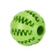 Dog Toy Ball Interactive Rubber Balls Puppy Chewing Toys Pet Tooth Cleaning Ball Cats Pets Food Treat Feeder Silicone Balls Toy - Korvel