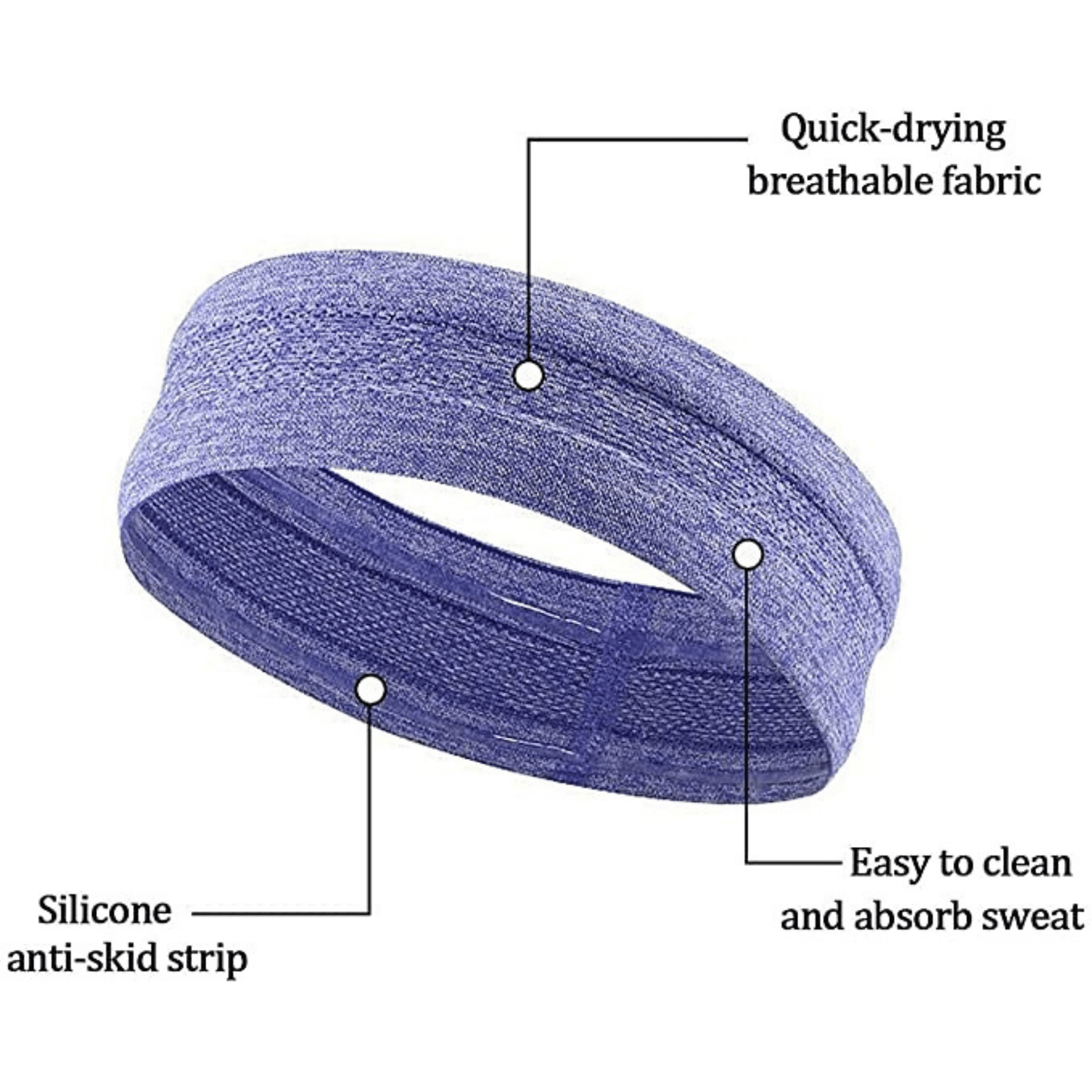 Premium Cardio Cross-Training Headband