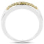 0.22 Carat Genuine Yellow Diamond Sterling Silver Engagement Ring