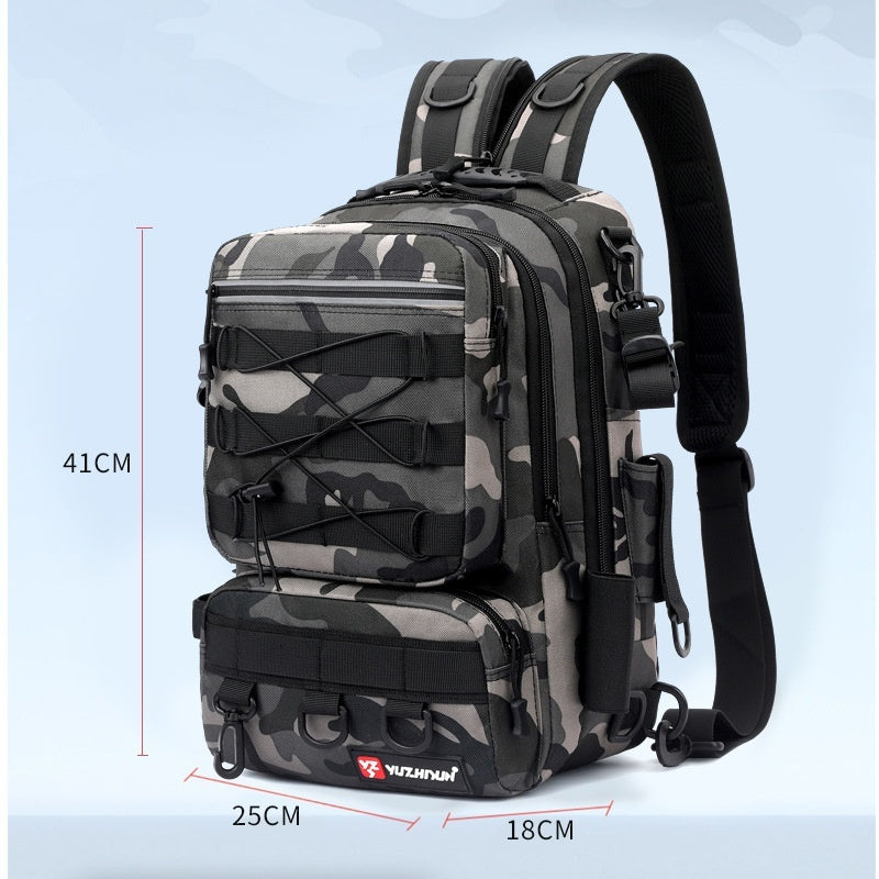 Sac de pêche multifonctionnel étanche pour aventures en plein air