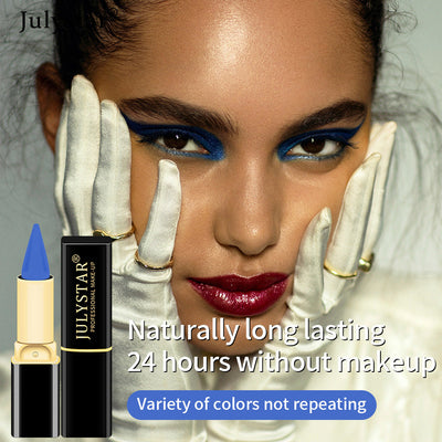New Beauty Product Eyeliner Cream Suit Colorful Waterproof Cool Black Rich Eyeliner Cream Pen - Korvel