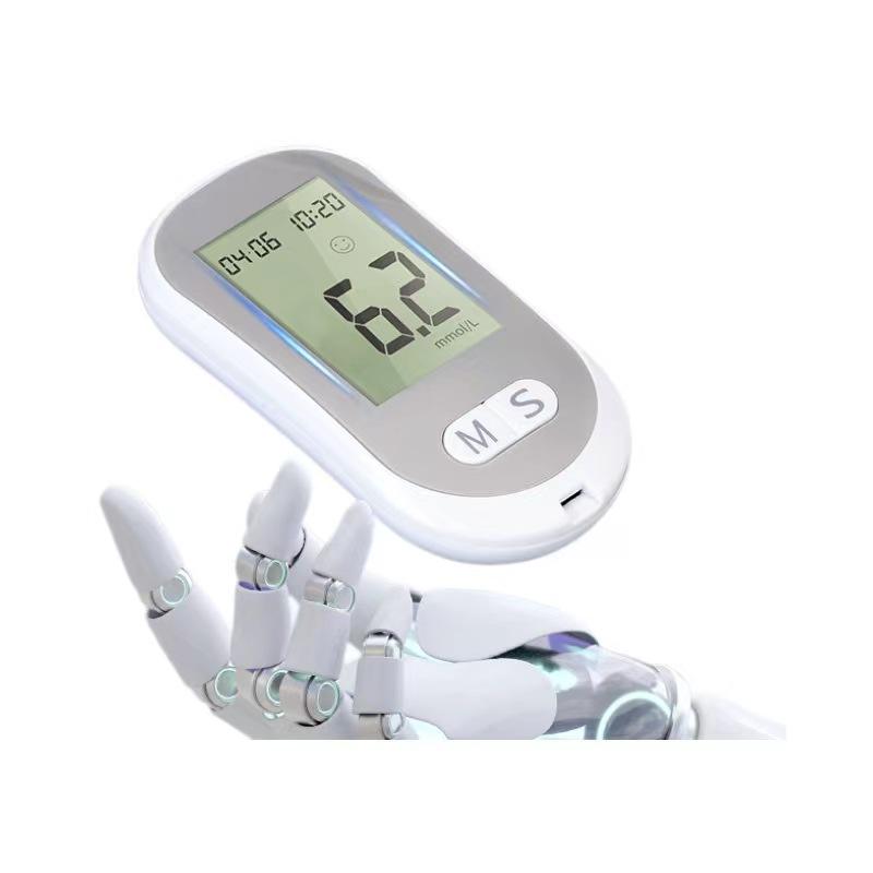 Easy Use Blood Glucose Meter Glucometer Digital Blood Glucose Meter Glucometre with Blood Glucose Test Strips - Korvel